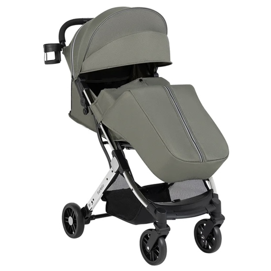 Коляска прогулочная Farfello Comfy Go Comfort Chrome Silver Green Chrome/Зелёный - 1
